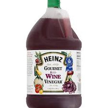 HEINZ GOURMET RED WINE VINEGAR 1 GALLON #ROCK VALUE-ORDER BY  TUESDAY EVENING NOV 25  ARRIVING DEC 03  FOR DELIVERY#
