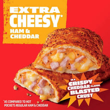 HOT POCKETS EXTRA CHEESE HAM AND CHEDDAR 17 OZ 4 CT NUTRITION