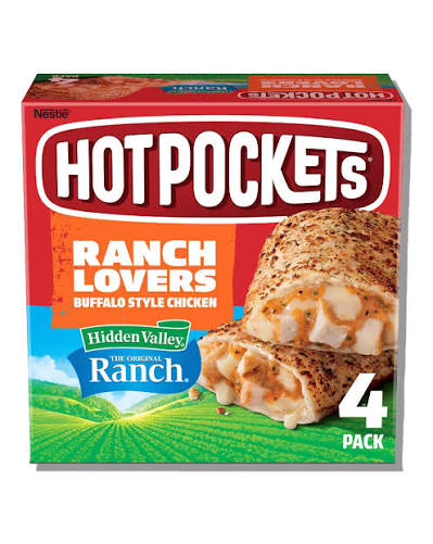 HOT POCKETS RANCH LOVERS BUFFALO STYLE CHICKEN 4 CT 17 OZ