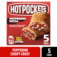 HOT POCKETS PEPPERONI PIZZA ITALIAN STYLE 5 CT 22.5 OZ