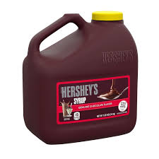 HERSHEY'S CHOCOLATE SYRUP 7LB JUG #ROCK VALUE-ORDER BY  TUESDAY EVENING NOV 25 ARRIVING DEC 03 FOR DELIVERY#
