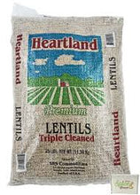 HEARTLAND  LENTIL BEANS 25 LB #ROCK VALUE-ORDER BY  TUESDAY EVENING NOV 25  ARRIVING DEC 03  FOR DELIVERY#