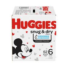 HUGGIES SNUG & DRY DIAPER SIZE 6 54 COUNT #ROCK VALUE PRODUCT ORDER BY MONDAY NOV 19 ARRIVING NOV 27 FOR DELIVERY#