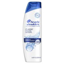 HEAD AND SHOULDERS DANDRUFF SHAMPOO, CLASSIC CLEAN  8.45 FL OZ #ROCK VALUE-ORDER BY  MONDAY EVENING NOV 19 ARRIVING NOV 27 FOR DELIVERY#