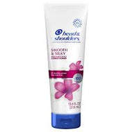 HEAD AND SHOULDERS DANDRUFF CONDITIONER SMOOTH AND SILKY 10.6 FL OZ #ROCK VALUE-ORDER BY  MONDAY EVENING NOV 19 ARRIVING NOV 27 FOR DELIVERY#