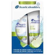 HEAD AND SHOULDERS GREEN APPLE SHAMPOO 12.5 OZ & CONDITIONER 10.9 OZ DUAL PACK #ROCK VALUE-ORDER BY  MONDAY EVENING NOV 19 ARRIVING NOV 27 FOR DELIVERY#