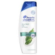 HEAD AND SHOULDERS DANDRUFF SHAMPOO,TEE TREE OIL 12.5 FL OZ #ROCK VALUE-ORDER BY  MONDAY EVENING NOV 19 ARRIVING NOV 27 FOR DELIVERY#