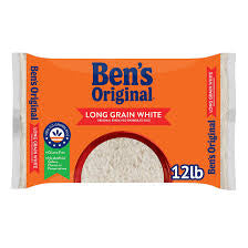 Ben's Original Long Grain White Enriched Parboiled Rice - 12lb