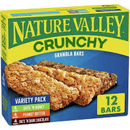 NATURE VALLEY CRUNCHY GRANOLA BAR VARIETY PACK 6EA