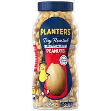 PLANTERS COCKTAIL LIGHTLY SALTED PEANUTS 16 OZ