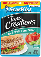 STARKIST TUNA CREATIONS DELI STYLE TUNA SALAD 3.0 OZ