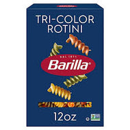 BARILLA TRI-COLOR ROTINI 12 OZ