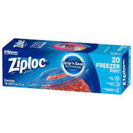 ZIPLOC GRIP N SEAL FREEZER BAGS  PINT 20 CT