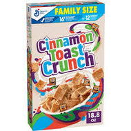 Cinnamon Toast Crunch Breakfast Cereal, Family Size, 18.8 Oz