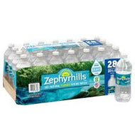 ZEPHYRHILLS 100% NATURAL SPRING WATER 20 OZ 28 PACK #ROCK VALUE-ORDER BY TUESDAY EVENING NOV 04 ARRIVING NOV 12FOR DELIVERY#