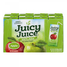 JUICY JUICE APPLE JUICE BOXES 6.75 OZ 8 CT