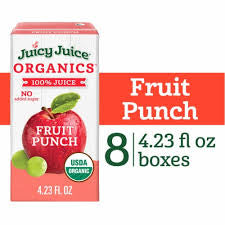 JUICY JUICE 100% JUICE BOXES 6.75 OZ 8 CT