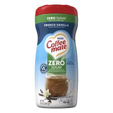 COFFEE-MATE POWDERED COFFEE CREAMER ZERO SUGAR FRENCH VANILLA 10.2 OZ