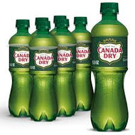 CANADA DRY GINGER ALE 16.9 OZ BOTTLES 6 PACK