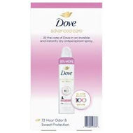 DOVE INVISIBLE CLEAR FINISH 72 HR ADVANCED CARE DRY SPRAY 4.8 OZ (25% MORE)