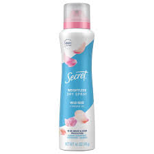 SECRET 48 HR WILD ROSE & ARGAN OIL DRY SPRAY DEODORANT DRY SPRAY 4.1 OZ