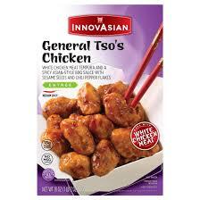 INNOVASIAN GENERAL TSO'S CHICKEN 18 OZ # ROCK VALUE PRODUCT. ORDER BY  WEDNESDAY EVENING NOV 14 FOR NOV 19 DELIVERY#