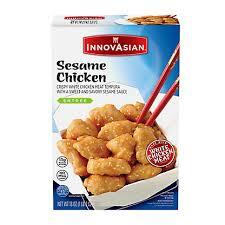 INNOVASIAN SESAME CHICKEN 18 OZ # ROCK VALUE PRODUCT. ORDER BY  WEDNESDAY EVENING NOV 14 FOR NOV 19 DELIVERY#