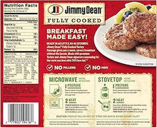 JIMMY DEAN FULLY COOKED TURKEY SAUSAGE PATTIES 24 CT 28.8 OZ