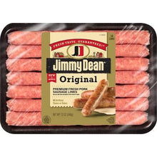 JJIMMY DEAN ORIGINAL PREMIUM FRESH PORK SAUSAGE LINKS 12 OZ