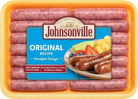 JOHNSONVILLE ORIGINAL RECIPE  BREAKFAST SAUSAGE 12 OZ
