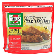 JONES GOLDEN BROWN ALL NATURAL PORK SAUSAGE LINKS 28 OZ