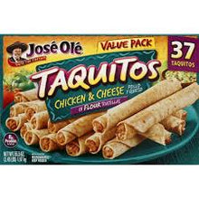 JOSE OLE CHICKEN AND CHEESE TAQUITOS 37 CT 55.5 OZ