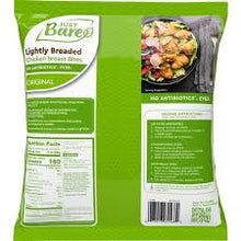 JUST BARE LIGHTLY BREADED CHICKEN BREAST ORIGINAL BITES 3 LBS