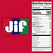 Jif Creamy Peanut Butter 4 LB