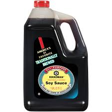 KIKKOMAN SOY SAUCE 1 GALLON #ROCK VALUE-ORDER BY  TUESDAY EVENING NOV 25 ARRIVING DEC 03 FOR DELIVERY#