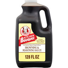 KITCHEN BOUQUET BROWNING & SEASONING SAUCE 128 OZ #ROCK VALUE-ORDER BY  WEDNESDAY EVENING OCT 15  ARRIVING OCT 22  FOR DELIVERY#