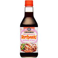 KIKKOMAN TERIYAKI MARINADE & SAUCE 15 OZ  #ROCK VALUE-ORDER BY  MONDAY EVENING OCT 29 ARRIVING NOV 06  FOR DELIVERY#