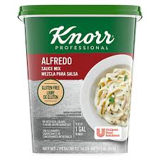 KNORR PROFESSIONAL ALFREDO SAUCE MIX 1 GALLON #ROCK VALUE-ORDER BY  TUESDAY EVENING NOV 25  ARRIVING DEC 03  FOR DELIVERY#