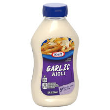 KRAFT GARLIC AIOLI SAUCE 12 OZ
