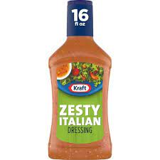 KRAFT ZESTY ITALIAN SALAD DRESSING 16 OZ   #ROCK VALUE-ORDER BY  MONDAY EVENING NOV 26 ARRIVING DEC 04  FOR DELIVERY#