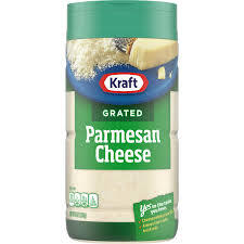KRAFT PARMESAN GRATED CHEESE 8 OZ SHAKER #ROCK VALUE-ORDER BY THURSDAY EVENING AUG 19  ARRIVING AUG 27  FOR DELIVERY#