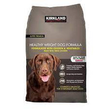 KIRKLAND SIGNATURE HEALTHY WEIGHT DOG FOOD 40 LBS #ROCK VALUE-ORDER BY  MONDAY EVENING NOV 19 ARRIVING NOV 27 FOR DELIVERY#