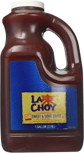 LA CHOY SWEET AND SOUR 1 GALLON #ROCK VALUE-ORDER BY  TUESDAY EVENING NOV 25 ARRIVING DEC 03 FOR DELIVERY#