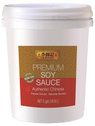 LEE KUM KEE PREIMIUM SOY SAUCE 5 GL  #ROCK VALUE-ORDER BY  TUESDAY EVENING NOV 25 ARRIVING DEC 03 FOR DELIVERY#