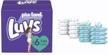 LUVS PRO LEVEL LEAK PROTECTION DIAPERS SIZE 6 144 CT (35+ LBS) #ROCK VALUE PRODUCT ORDER BY MONDAY NOV 26 ARRIVING DEC 04 FOR DELIVERY#