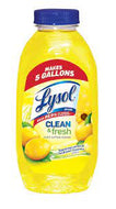 LYSOL LEMON @ SUNFLOWER MULTI-SURFACE ANTIBACTERIAL CLEANERS 10.75 OZ