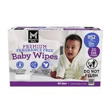 MEMBER'S MARK PREMIUM BABY WIPES FRAGRANCE FREE 12 PK 1152 WIPES  #ROCK VALUE PRODUCT ORDER BY MONDAY NOV 26 ARRIVING DEC 04 FOR DELIVERY#