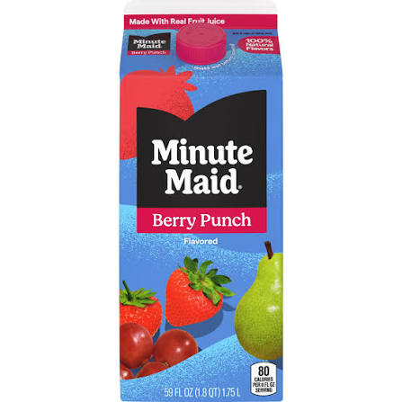 MINUTE MAID BERRY PUNCH JUICE DRINK 59 OZ
