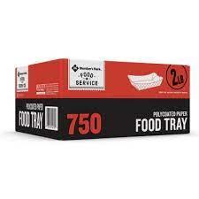 MM 2LB HEAVY DUTY PAPER FOOD TRAY 750 CT #ROCK VALUE-ORDER BY  MONDAY EVENING NOV 19  ARRIVING NOV 27  FOR DELIVERY#