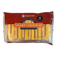 MM SHARP CHEDDAR CHEESE STICKS 36 CT #ROCK VALUE-ORDER BY THURSDAY EVENING MAR 24  ARRIVING MAR 31  FOR DELIVERY#